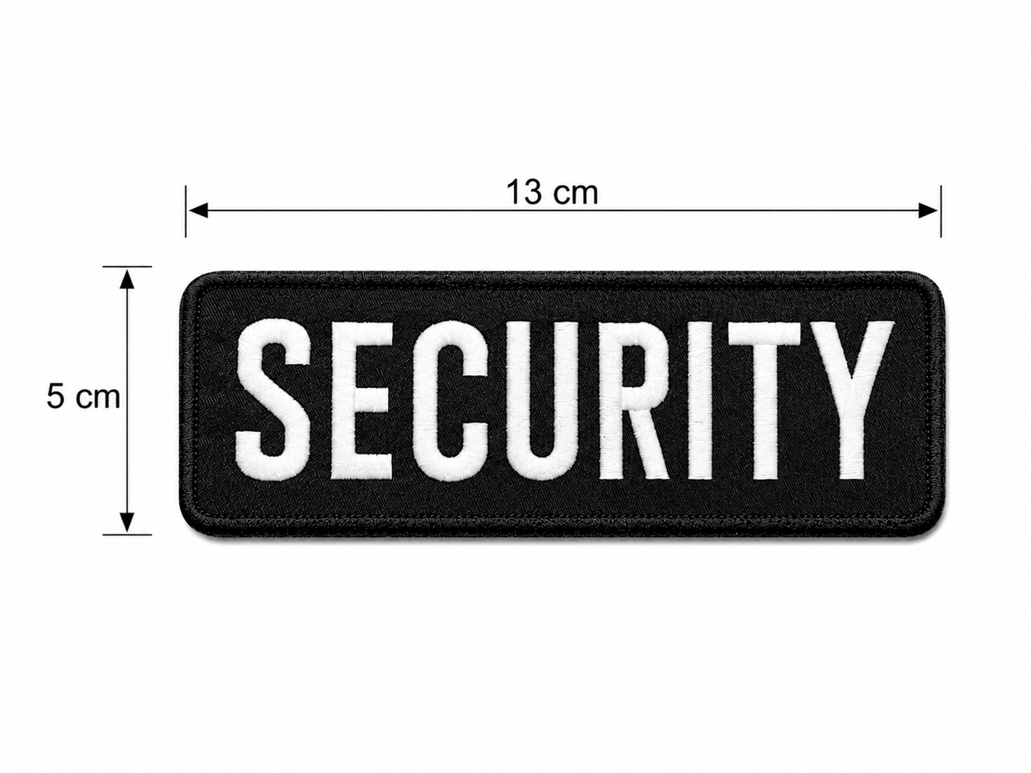 Nášivka SECURITY 13x5 cm s suchým zipem
