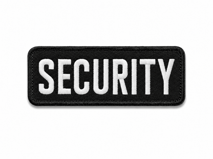 Nášivka SECURITY 13x5 cm s suchým zipem