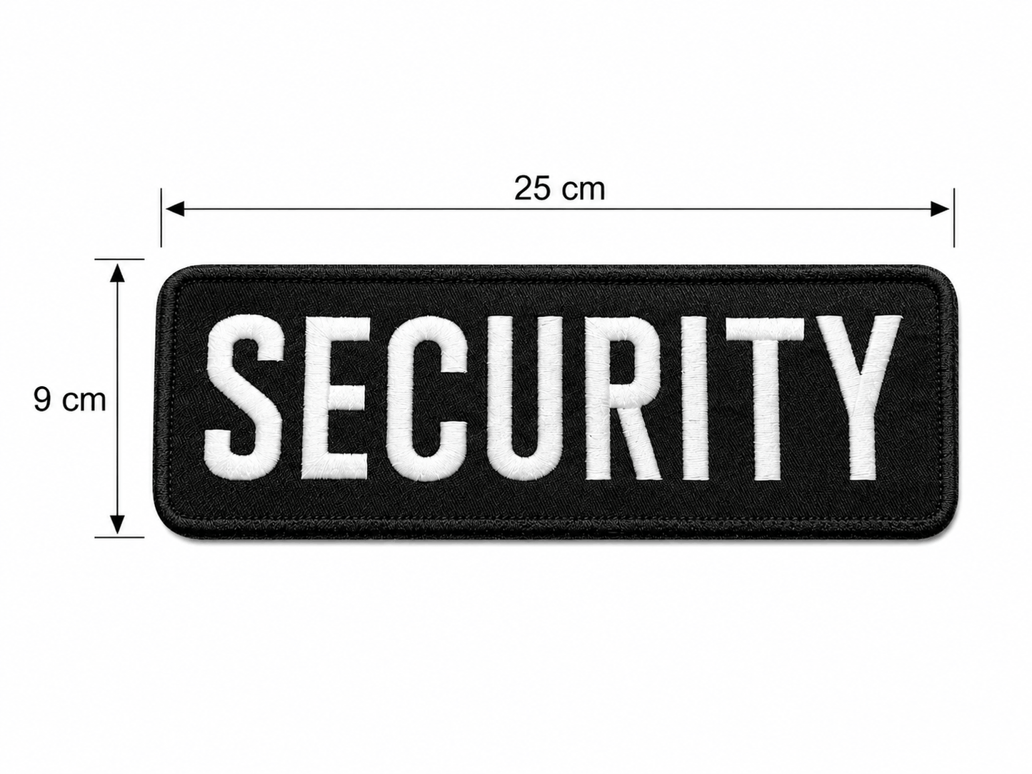 Nášivka SECURITY 25x9 cm s suchým zipem
