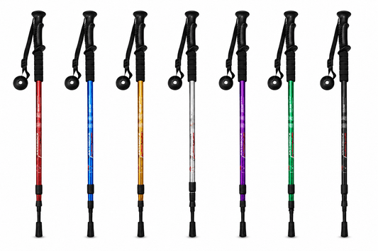 Băț telescopic de drumeție, Anti-Shock, 63–135 cm