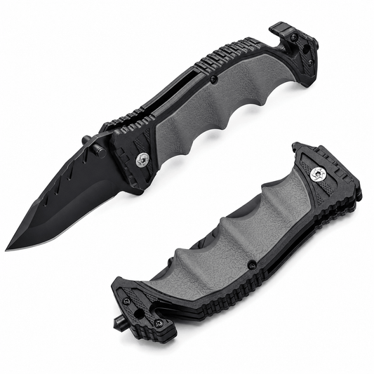 Cuțit pliabil Black Airsoft Defender X