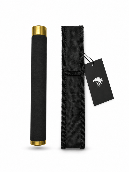 Teleskopická ocelová hůl Black Airsoft GOLDEN 53 cm s pouzdrem
