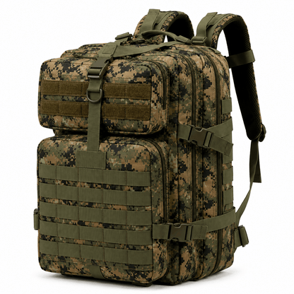 Тактическа раница 45L BlackAirsoft Ranger, с велкро флаг 900D