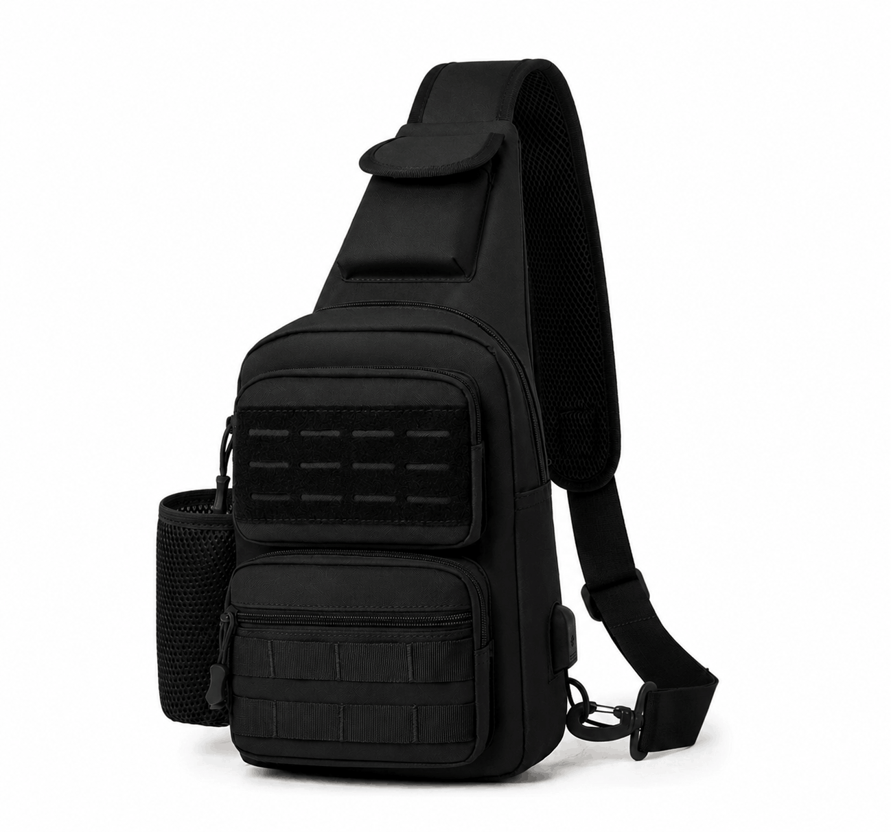 Taktická crossbody taška Black Airsoft Tactical Sling Bag