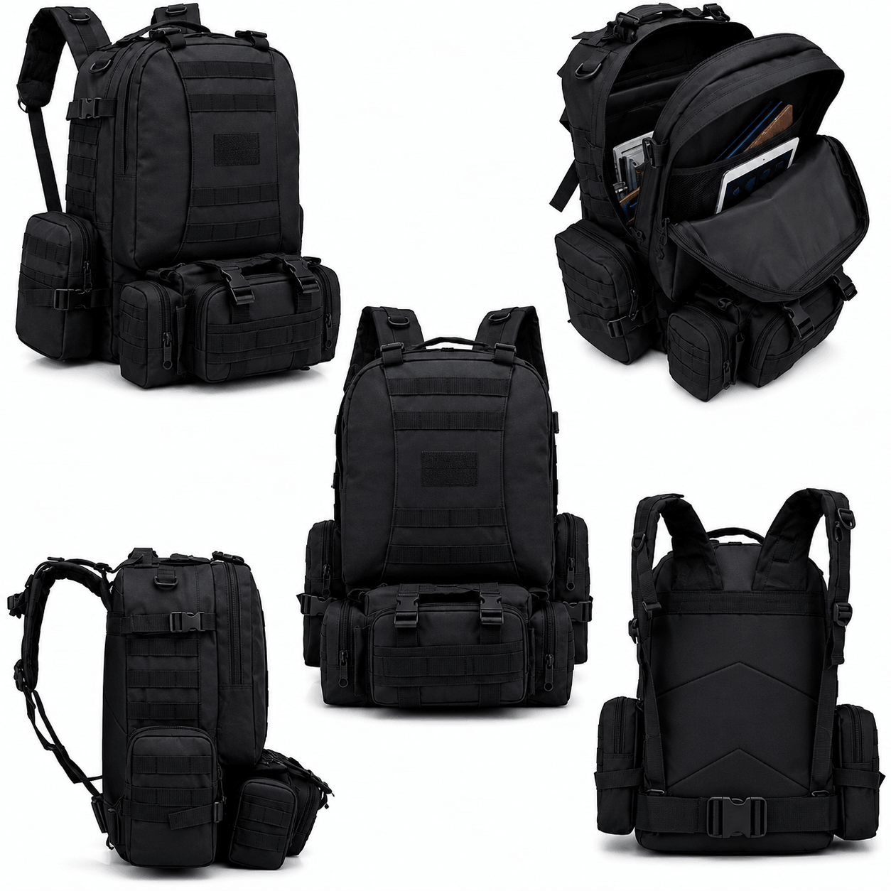 Тактическа раница BlackAirsoft Traveler 50L
