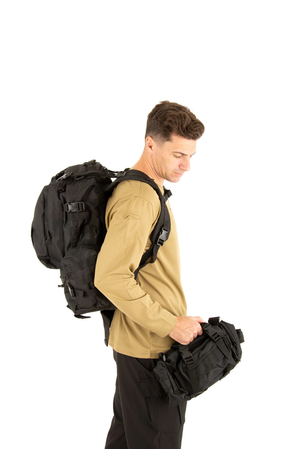 Тактическа раница BlackAirsoft Traveler 50L