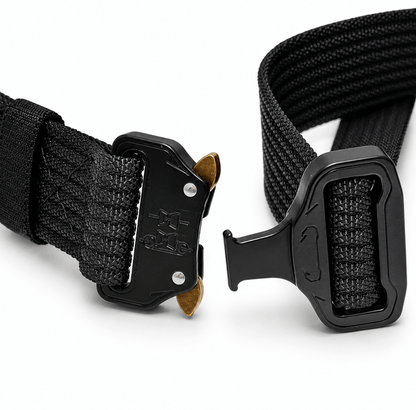 Taktický opasek BlackAirsoft Cobra s kovovou přezkou a rychlým zapínáním – 125 cm