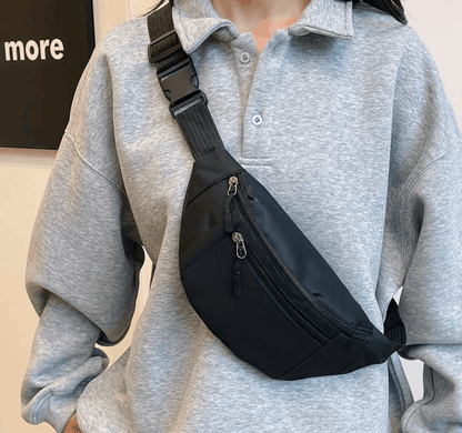 Taška na kříž a přes rameno BlackAirsoft Dual Zip