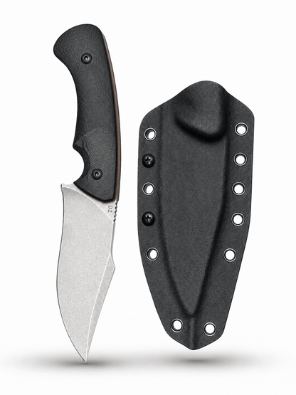 Taktický nůž BlackAirsoft HUNTER D2 s pouzdrem KYDEX a rukojetí G10 – 24 cm  