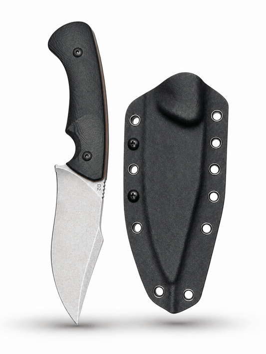 Taktický nůž BlackAirsoft HUNTER D2 s pouzdrem KYDEX a rukojetí G10 – 24 cm  