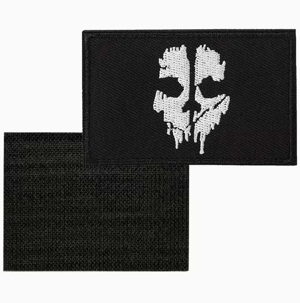 Call Of Duty Ghosts Logan Walker nášivka, velcro – taktický patch s lebkou
