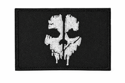 Call Of Duty Ghosts Logan Walker nášivka, velcro – taktický patch s lebkou