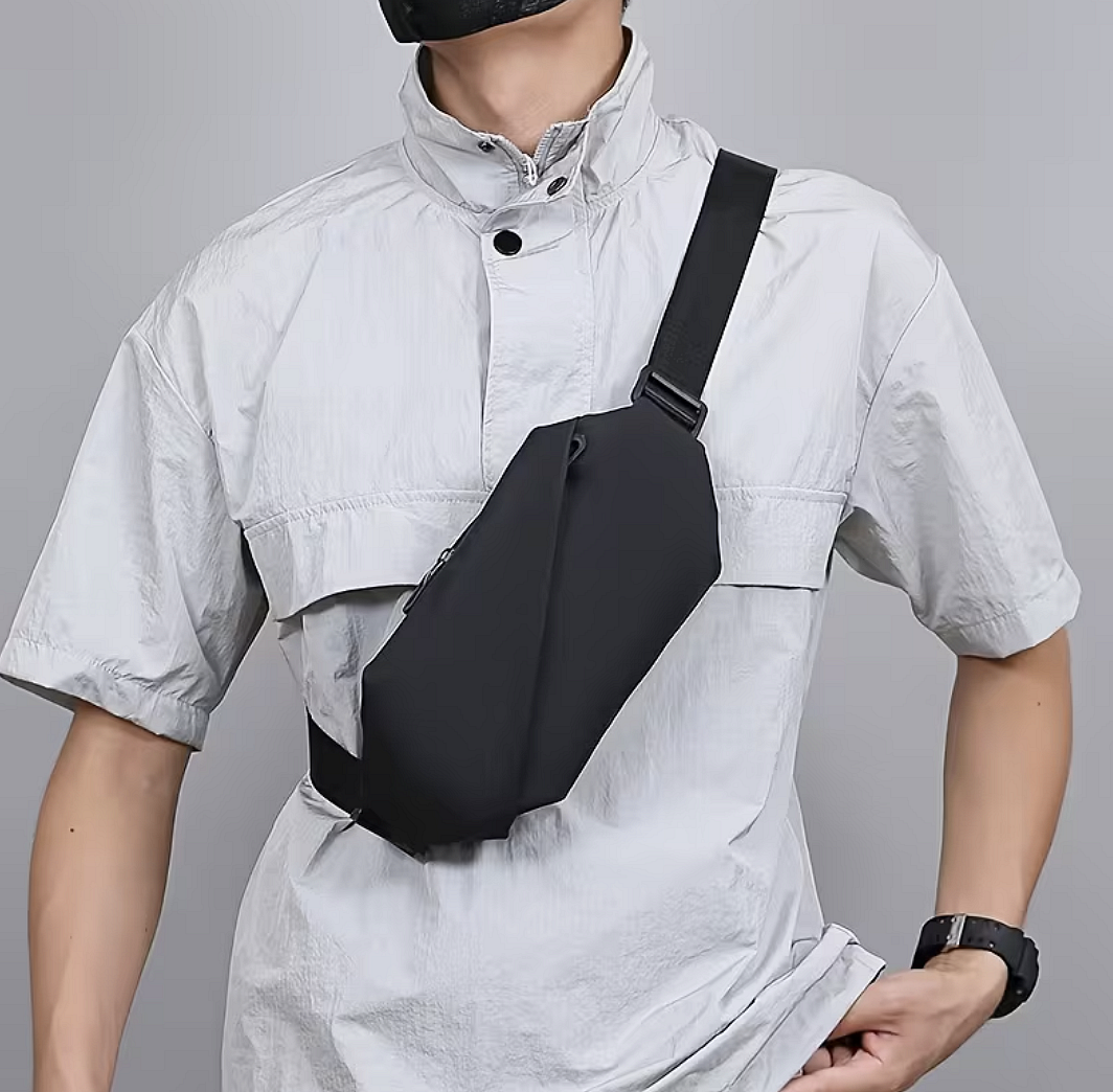 Taška na kříž s tvrdým pouzdrem EDC – stylová everyday carry taška