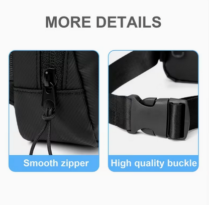 Taška na kříž s tvrdým pouzdrem EDC – stylová everyday carry taška