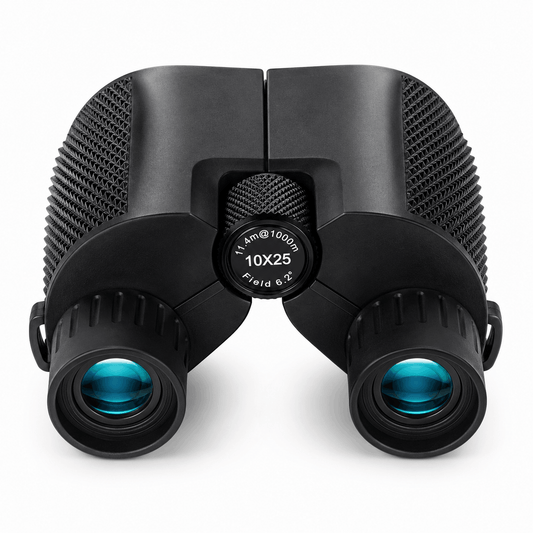 Binoclu compact 10x25 cu prismă BAK-4 și acoperire FMC