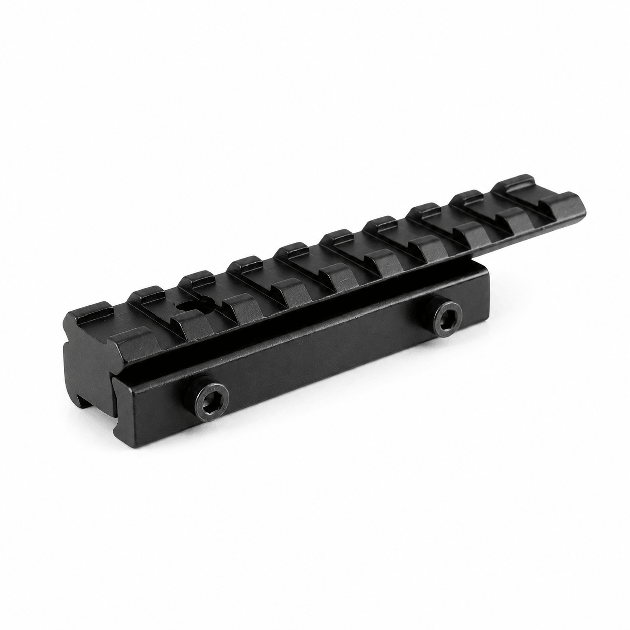 BlackAirsoft Enforose 11 mm към 21 mm Weaver/Picatinny адаптер за монтаж на оптика – 9 слота, нисък профил