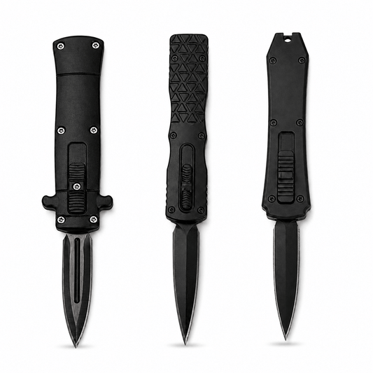 Cuțit OTF mini automat BlackAirsoft 13 cm