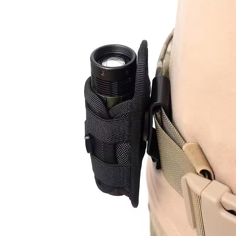 Taktický pouzdro na svítilnu otáčející se o 360 stupňů