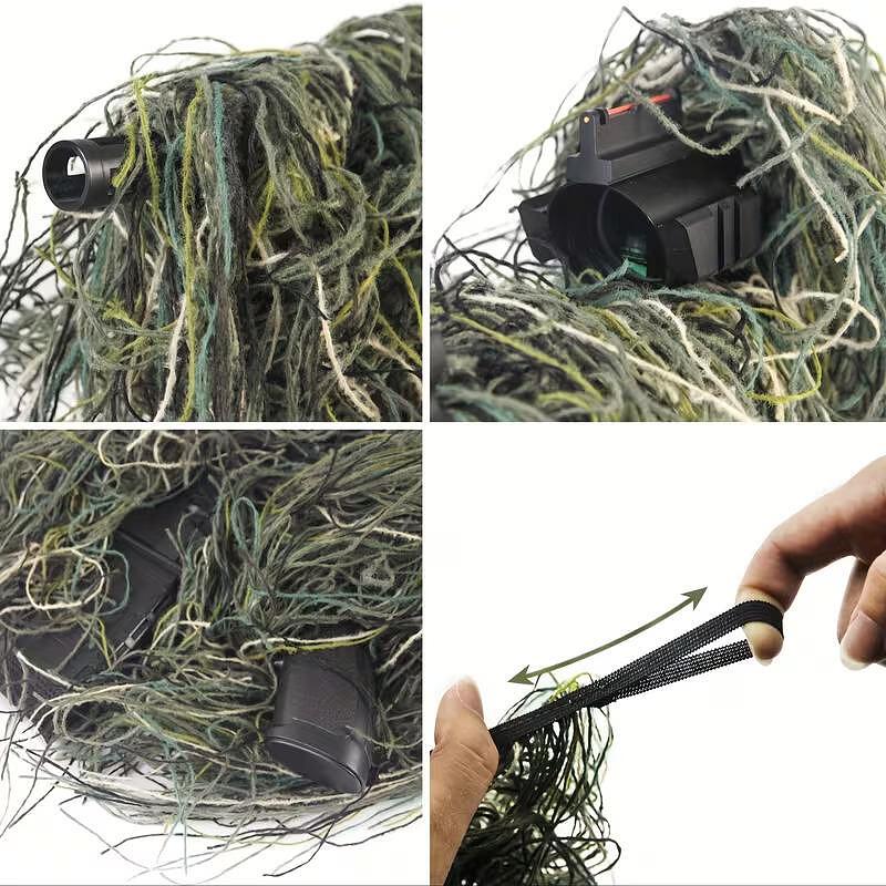 Maskovací kryt typu Ghillie pro zbraň