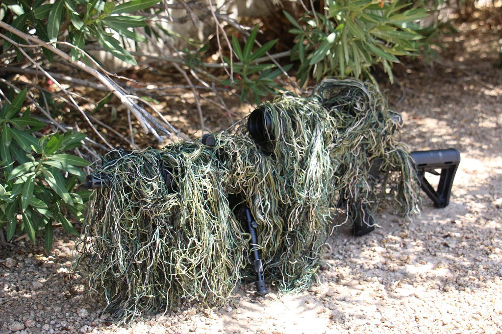 Maskovací kryt typu Ghillie pro zbraň
