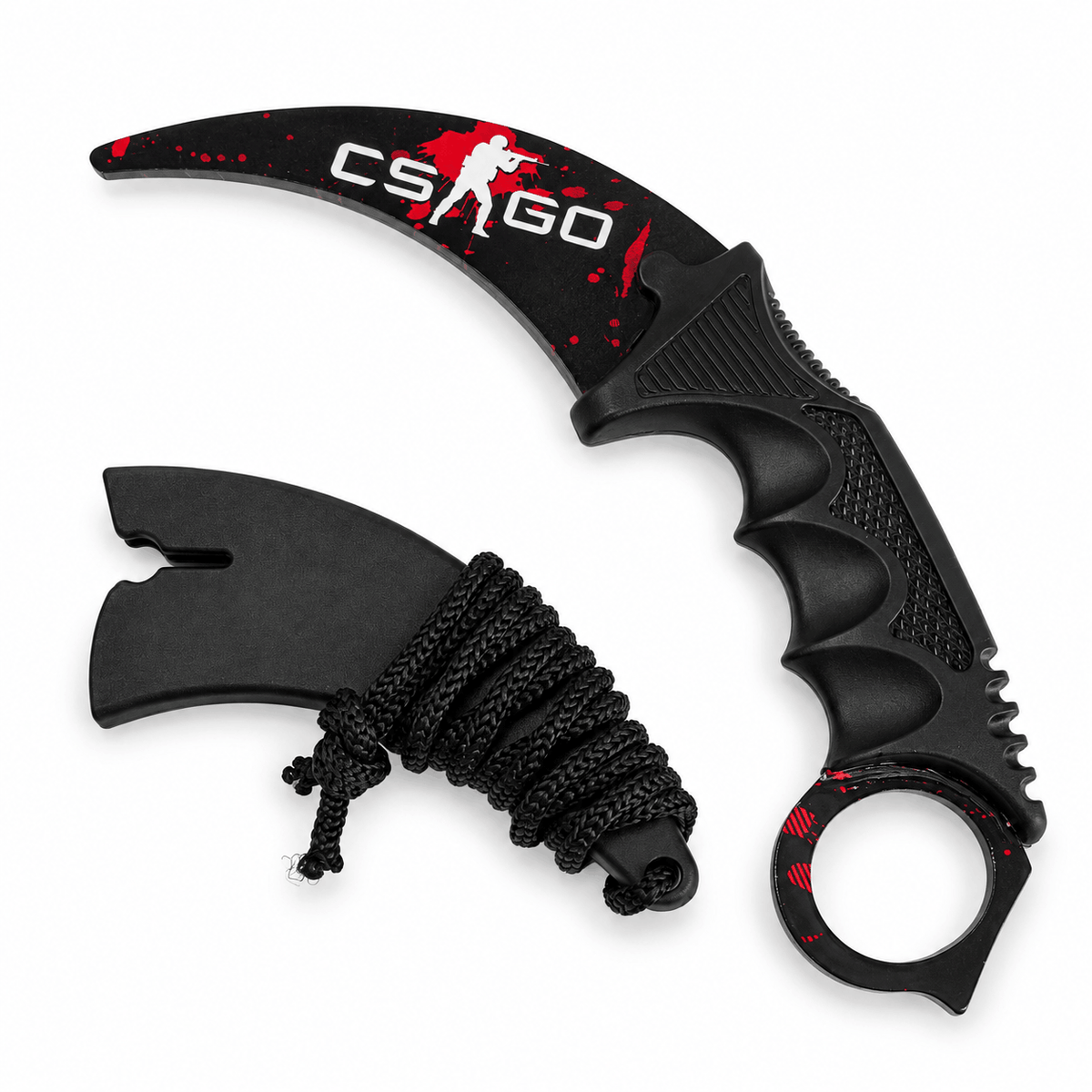 Karambit-Messer Rainbow 21 см mit Schutzhülle