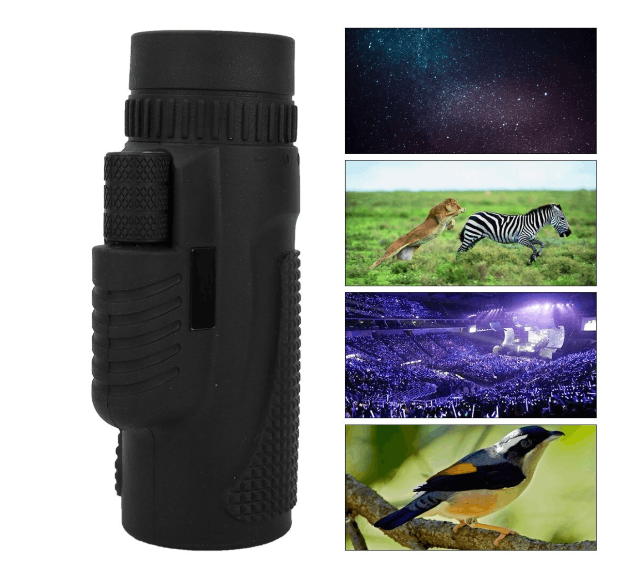 Kompaktní monokulár 8x42 pro turistiku a pozorování