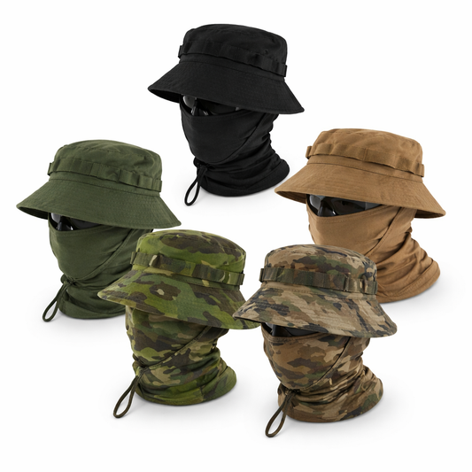 Sada taktické čepice s balaclava