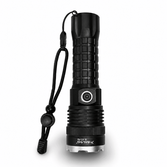 Snažna LED svjetiljka X-BALOG P50 s punjivom baterijom i USB punjenjem – 17 cm