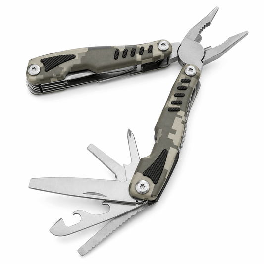 Multitool BlackAirsoft FIELDCORE 11 în 1, cu husă