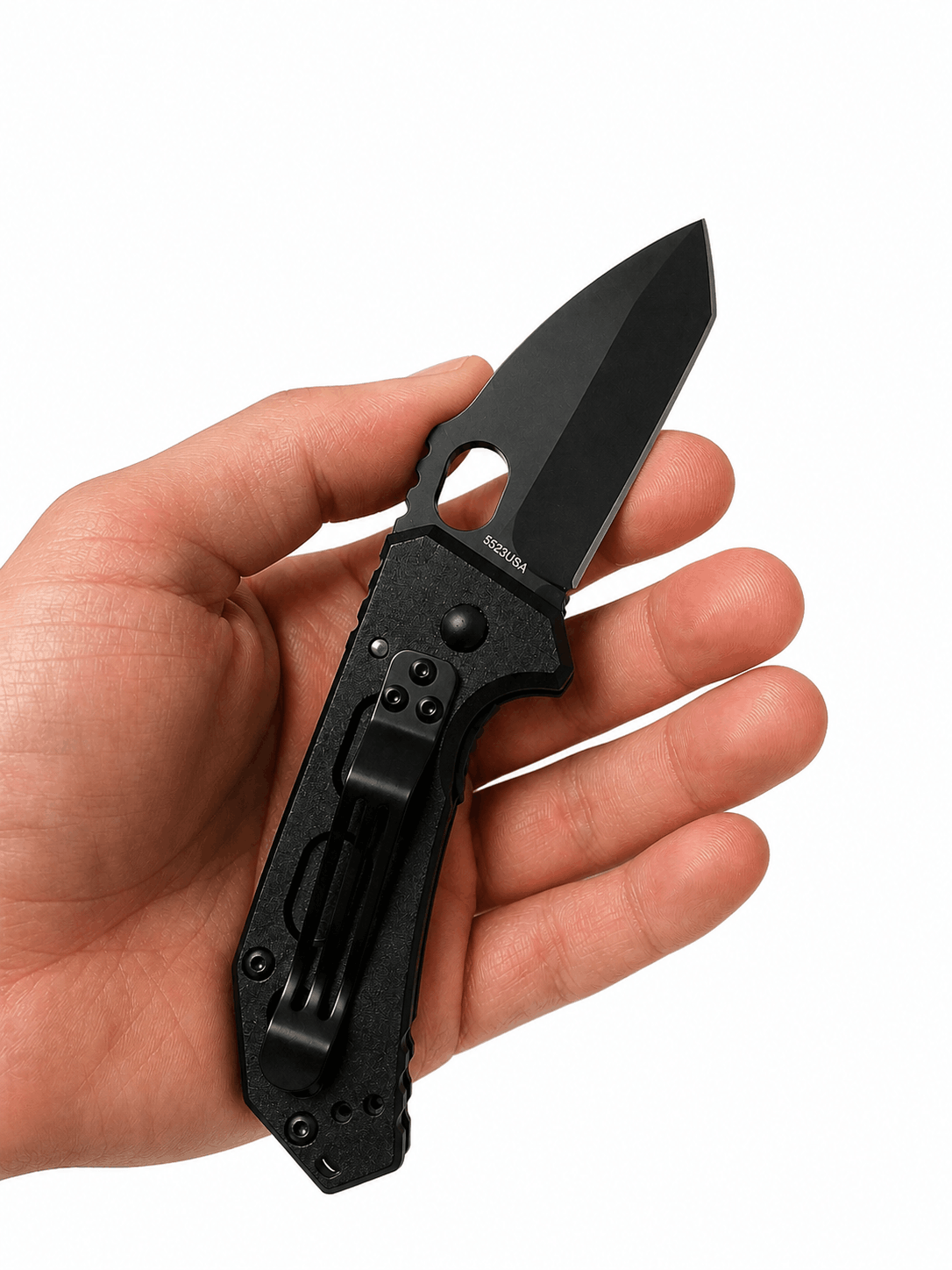 Mini skládací nůž Black Airsoft KA-BAR - EDC