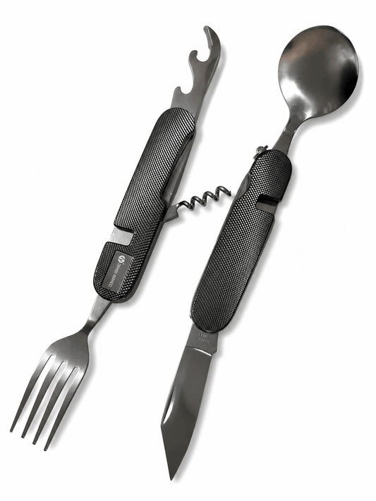 Multifunkční kempingový set BlackAirsoft NomadFork