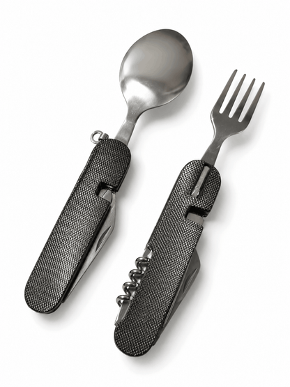 Multifunkční kempingový set BlackAirsoft NomadFork