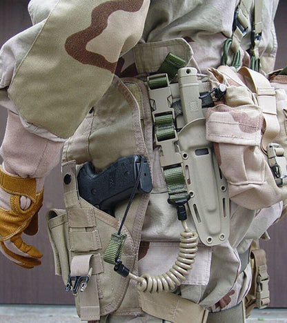 Bezpečnostní kabel na pistoli BlackAirsoft Tough, šňůra, popruh