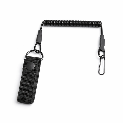Zajišťovací kabel na pistoli, šňůra, popruh