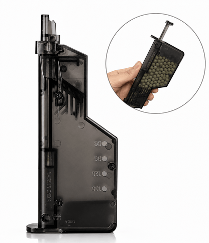 Speed Loader pro Airsoft zásobníky – rychlonabíječ pro 220 BB kuliček