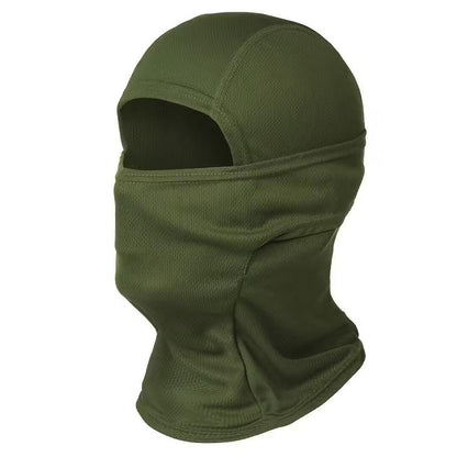 Taktická jednobarevná balaclava s jedním otvorem – maska na obličej