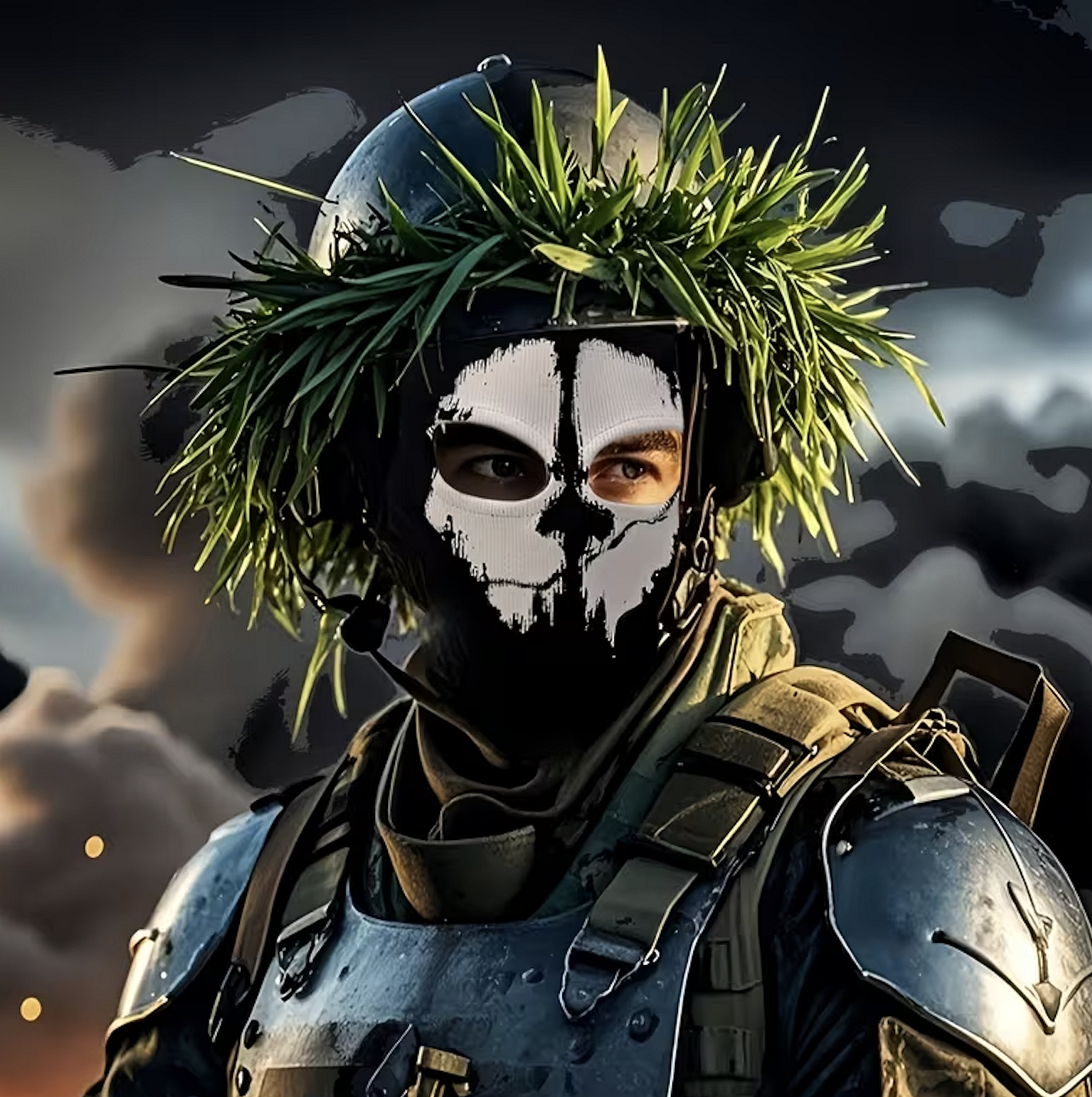 Taktická balaclava, maska Call Of Duty Ghosts - Logan Walker