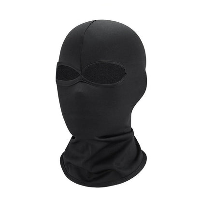 Taktická balaclava se dvěma otvory pro oči, černá