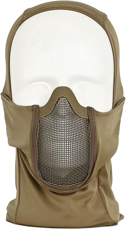 Taktická balaclava s vestavěnou maskou na ústa