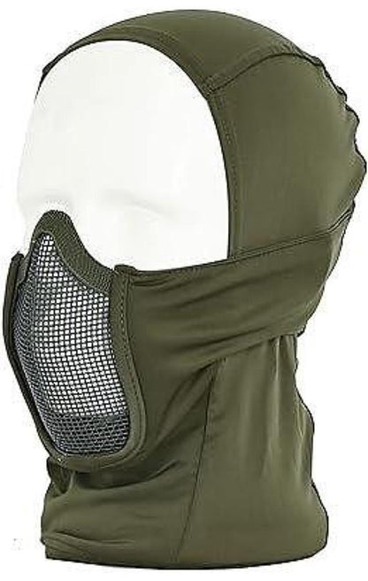Taktická balaclava s vestavěnou maskou na ústa