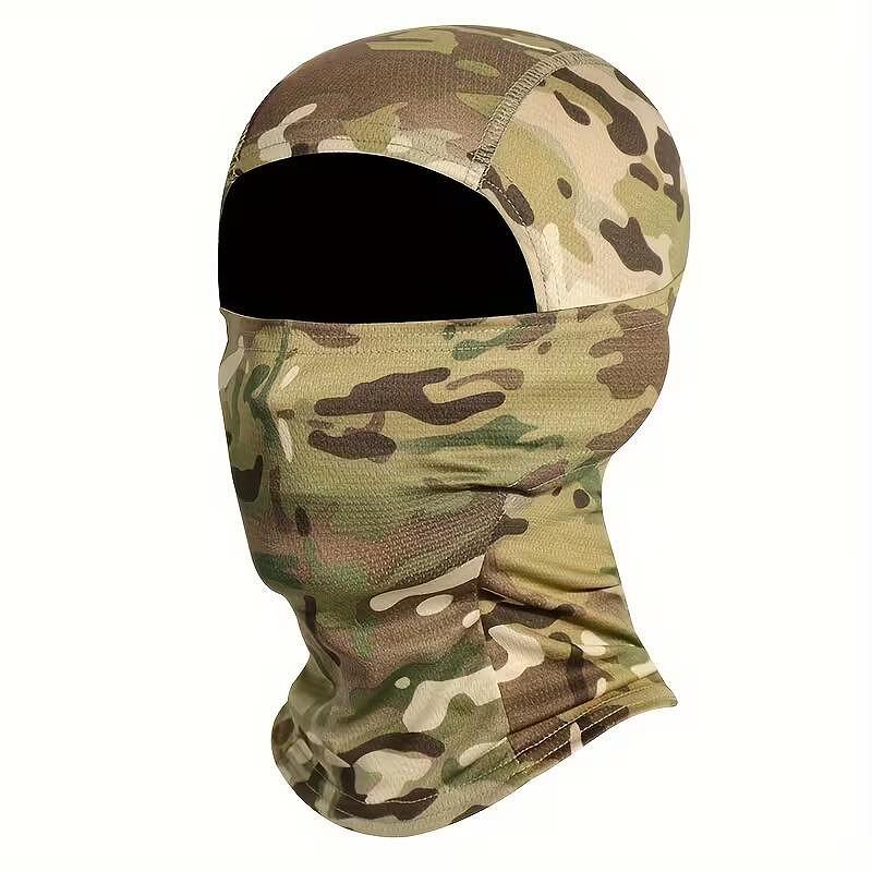 Taktická maskovací balaclava s jedním otvorem – maska na obličej