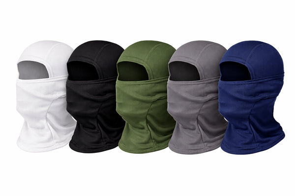 Taktická jednobarevná balaclava s jedním otvorem – maska na obličej