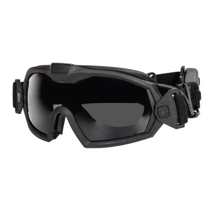 Taktická ochranná maska, brýle s vestavěným ventilátorem, Anti-Fog