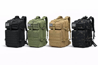 Taktický batoh 45L, velcro s vlajkou USA 900D