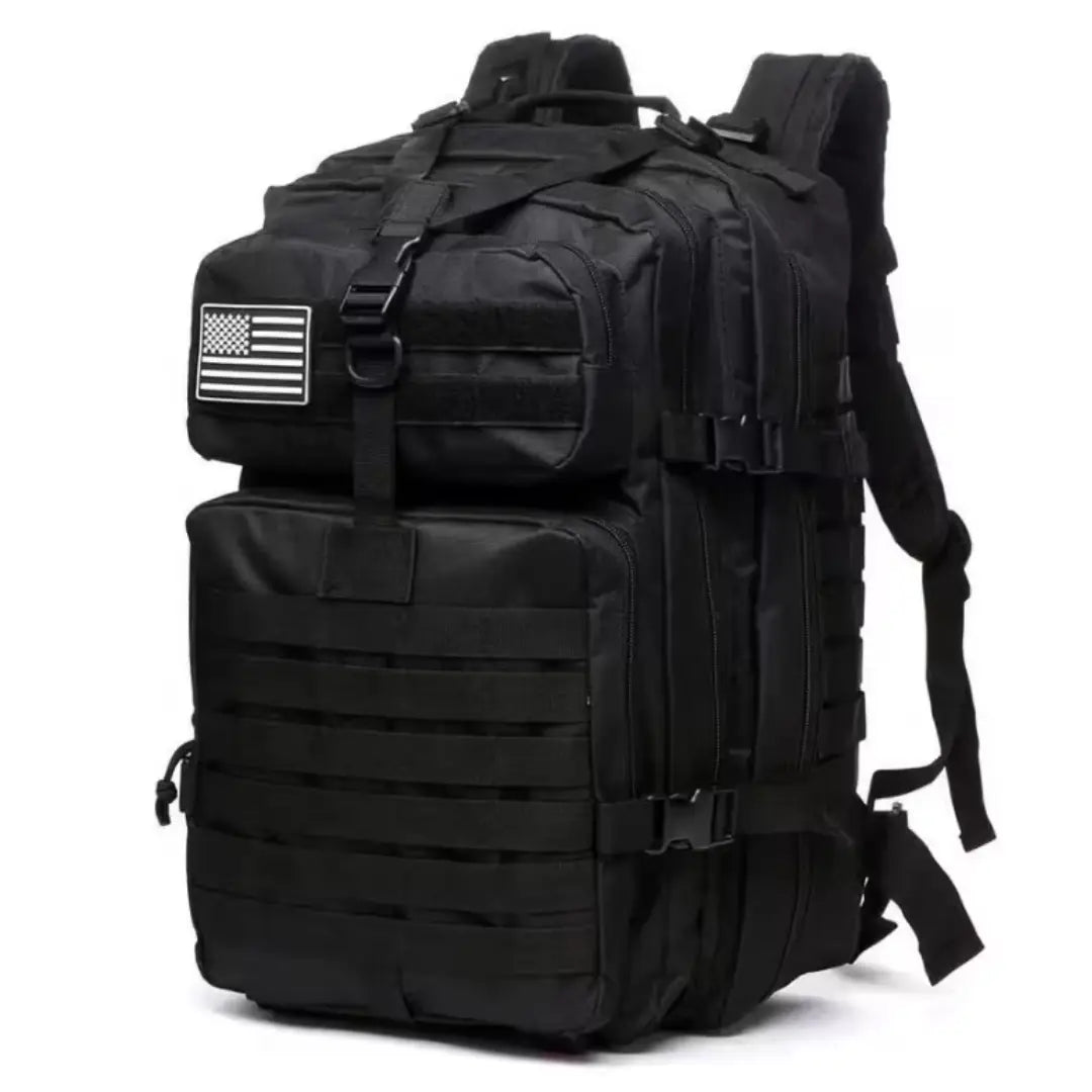 Taktický batoh 45L, velcro s vlajkou USA 900D