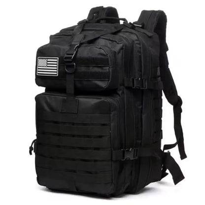 Taktický batoh 45L, velcro s vlajkou USA 900D