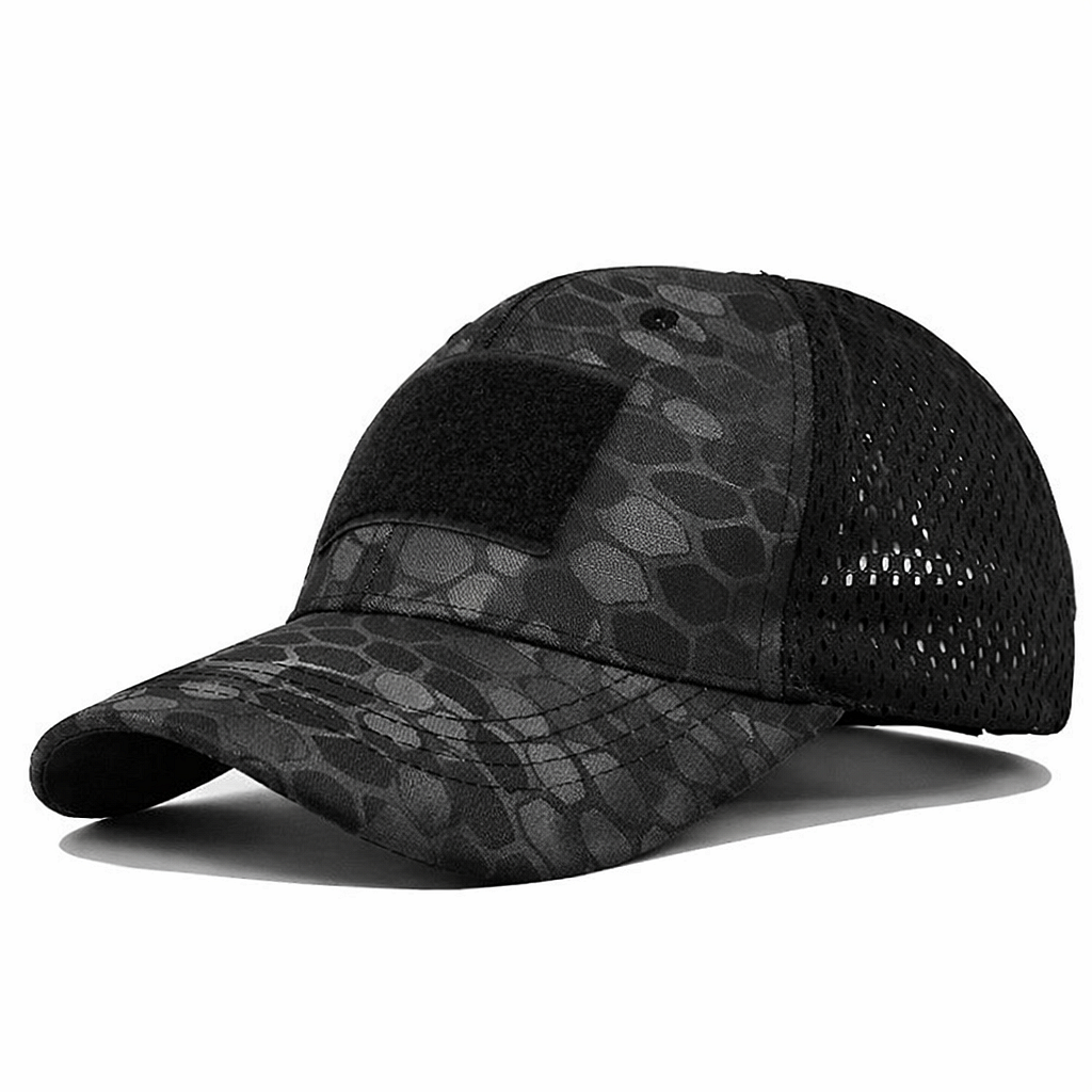 Taktická Trucker čepice s kšiltem a síťkou, velcro