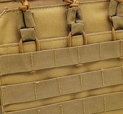 Taktická vesta Plate Carrier, systém MOLLE, nastavitelná