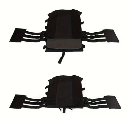 Taktická vesta Plate Carrier, systém MOLLE, nastavitelná