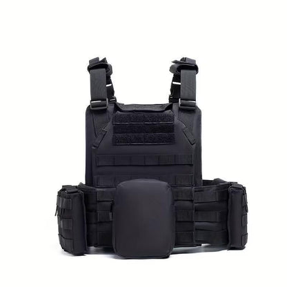 Taktická vesta Plate Carrier, MOLLE systém, s moduly - nastavitelná